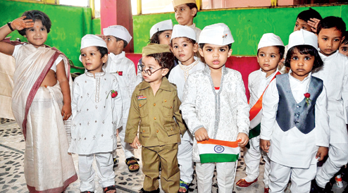 Independence Day kid-like fancy dress competition