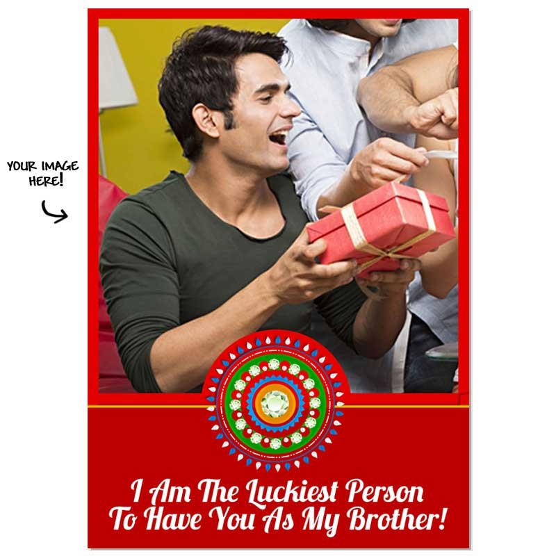 The_Luckiest_Person-_Personalized_Poster_Rakhi-gifts