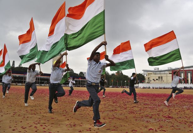 india Independence Day somber celebration