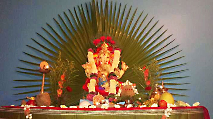 Eco friendly Ganpati Decoration Ideas for Home 