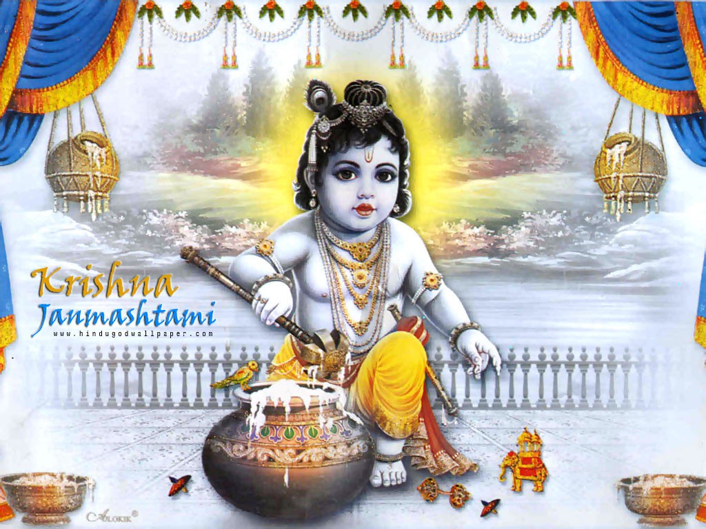 Write name on Happy Krishna Janmashtami Shayari hindi Photo card - Card  Codez - Name on Greeting Cards