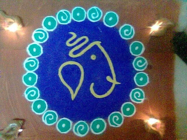 best-ganesh-rangoli-design-2