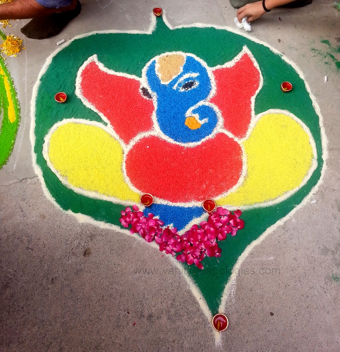 best-ganesh-rangoli-design