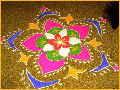 Diwali Rangoli Designs, Ganesha Photos, Images, Videos