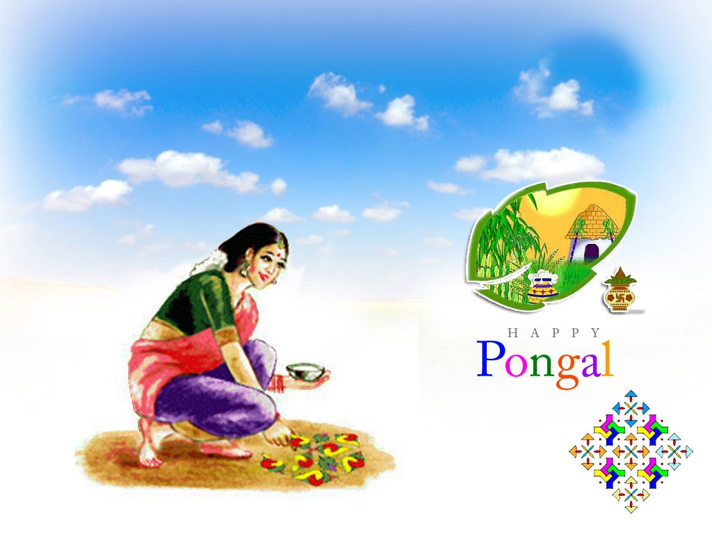 Happy Pongal Festival wallpapes