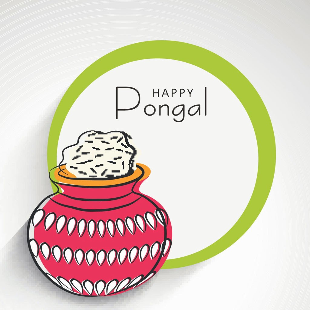 Happy-Pongal Greetings SMS Messages In Hindi And Tamil