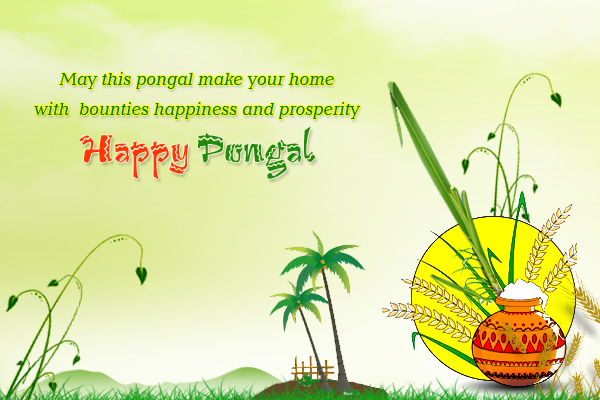 Happy Pongal wishes with Quotes images