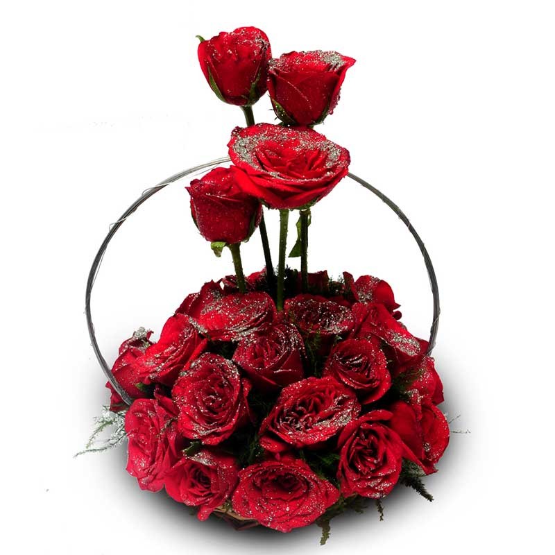 Sliver_Glory_Fresh-Flower_Combo_Valentine_Gift