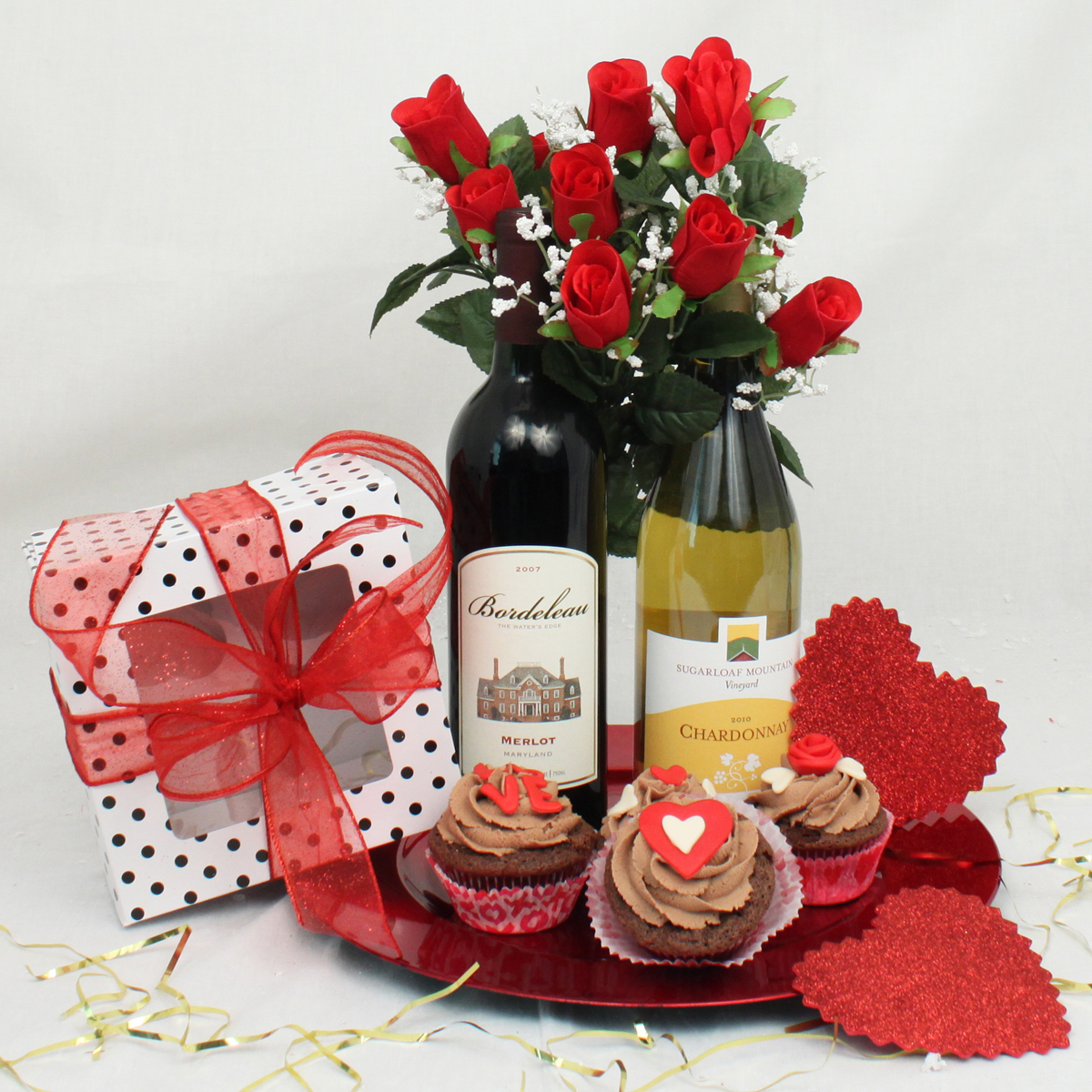 Valentine Day 2015 gift basket for men husband boyfriend