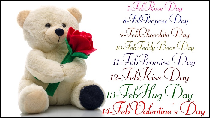 latest-valentine day week list 2016