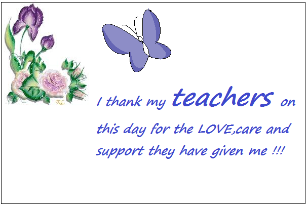 teachers day messages for kids