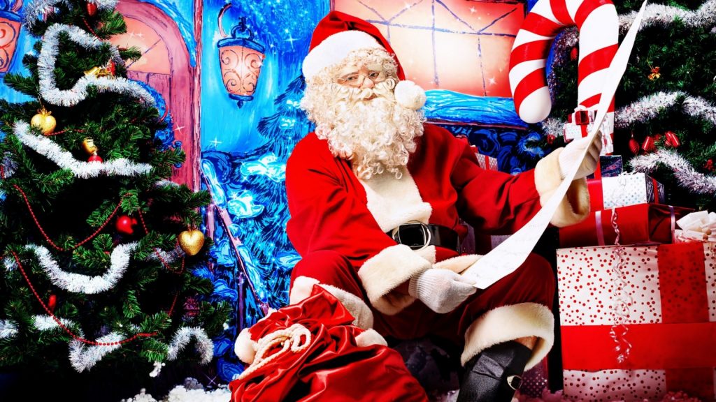 santa_claus_look_door_gifts_list_christmas