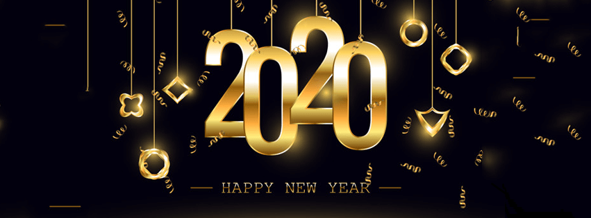 Happy New Year Facebook Cover Photos 2020 Images