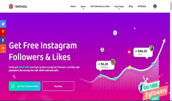 Instagram Followers Trial Bonus With GetInsta App